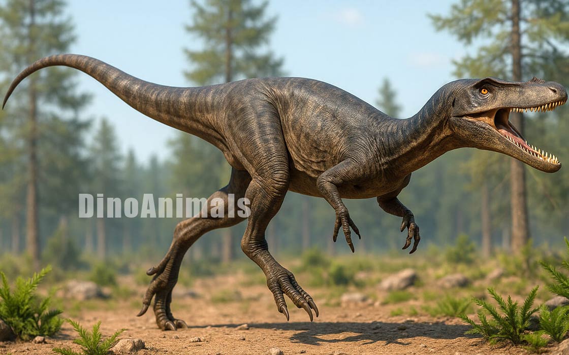 Alioramus remotus by DinoAnimals