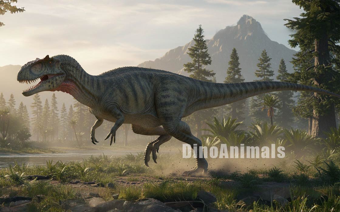 Allosaurus jimmadseni by DinoAnimals