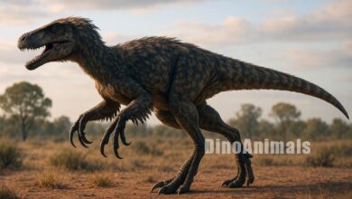 Australovenator wintonensis by DinoAnimals