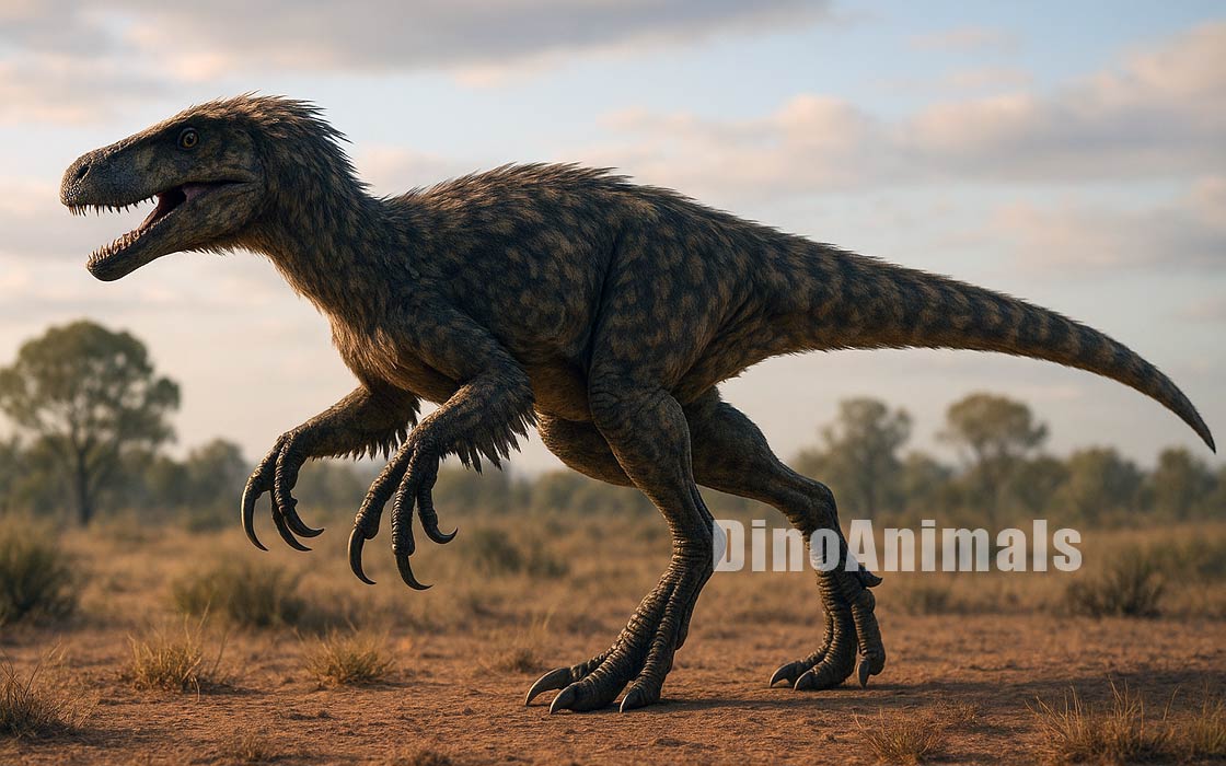 Australovenator wintonensis by DinoAnimals