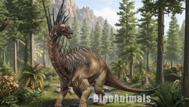 Bajadasaurus pronuspinax by DinoAnimals