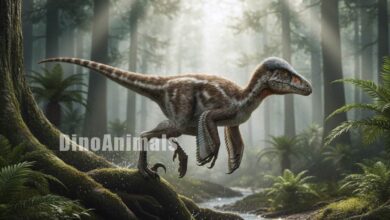 Bambiraptor feinbergi by DinoAnimals