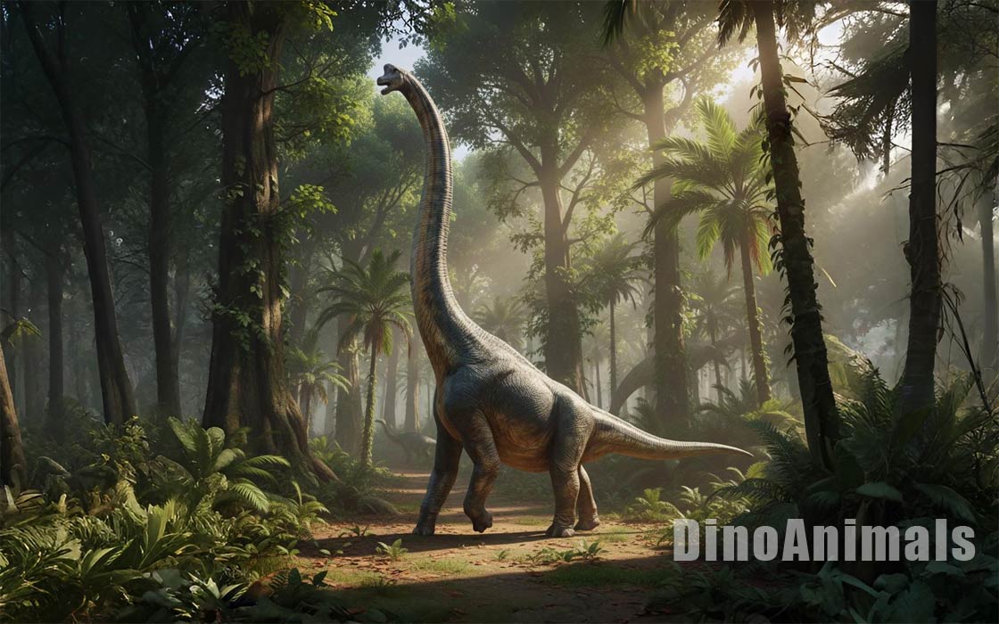 Brachiosaurus altithorax by DinoAnimals