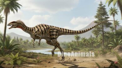 Deltadromeus agilis by DinoAnimals