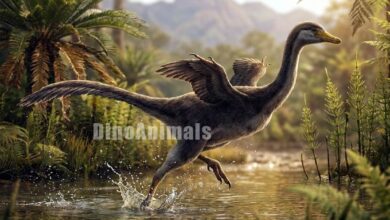 Halszkaraptor escuilliei by DinoAnimals