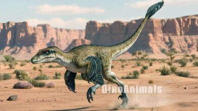 Linheraptor exquisitus by DinoAnimals