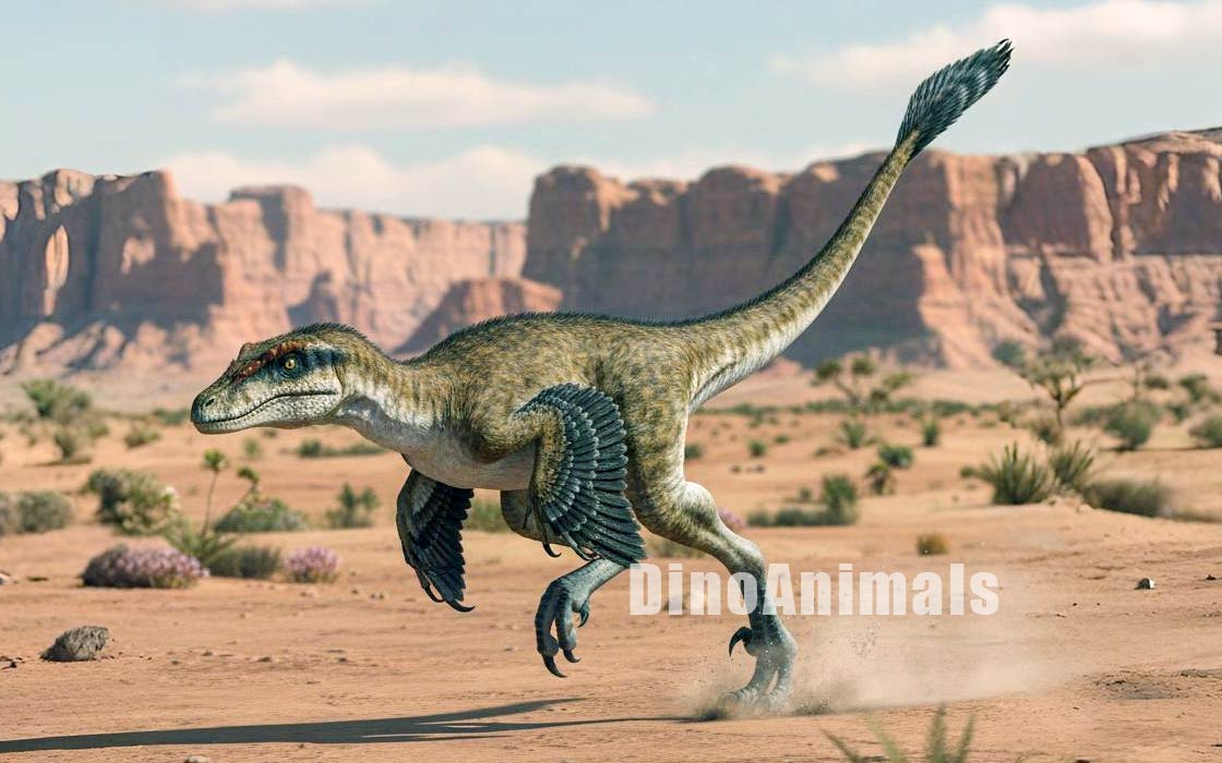 Linheraptor exquisitus by DinoAnimals