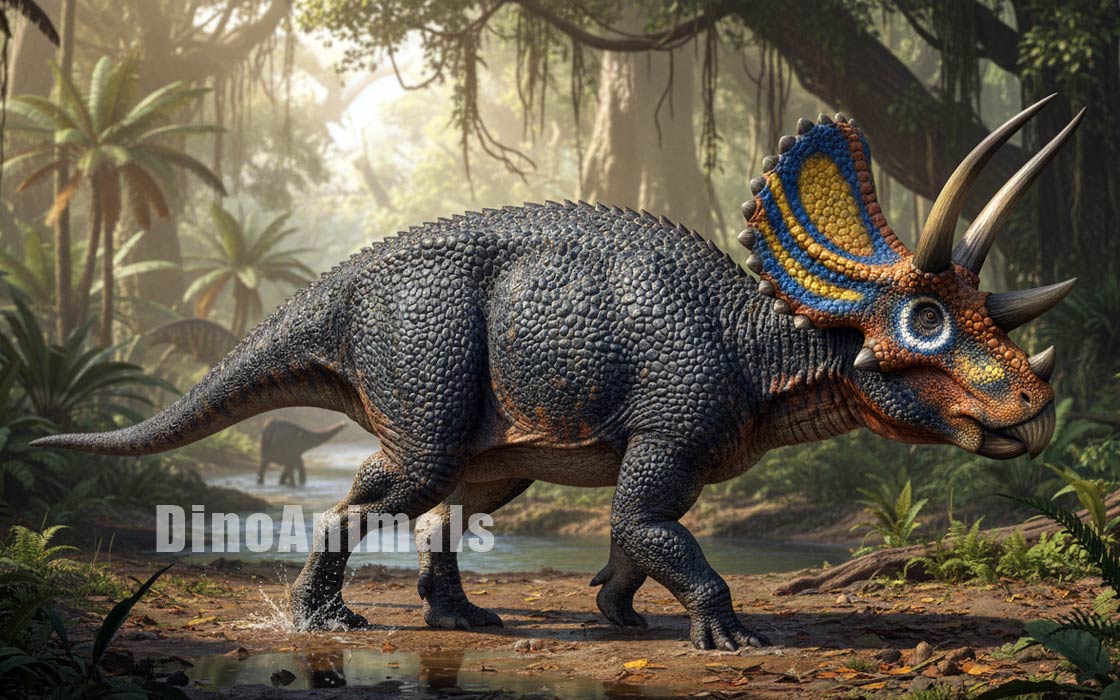 Machairoceratops cronusi by DinoAnimals