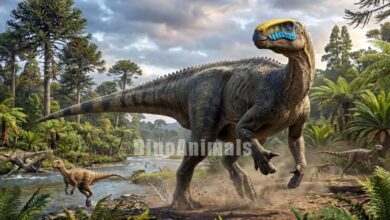 Naashoibitosaurus ostromi by DinoAnimals