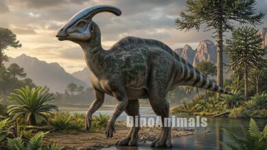 Parasaurolophus cyrtocristatus by DinoAnimals