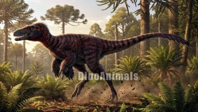 Suskityrannus hazelae by DinoAnimals