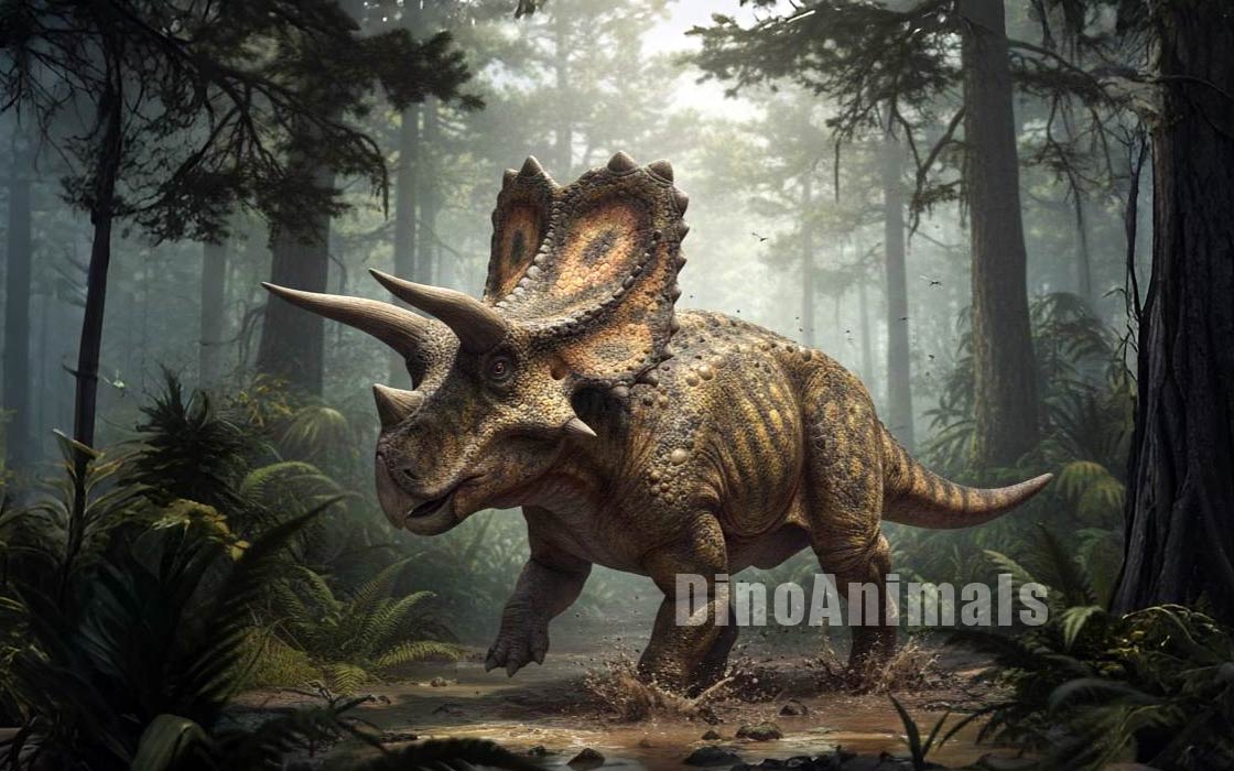 Utahceratops gettyi by DinoAnimals