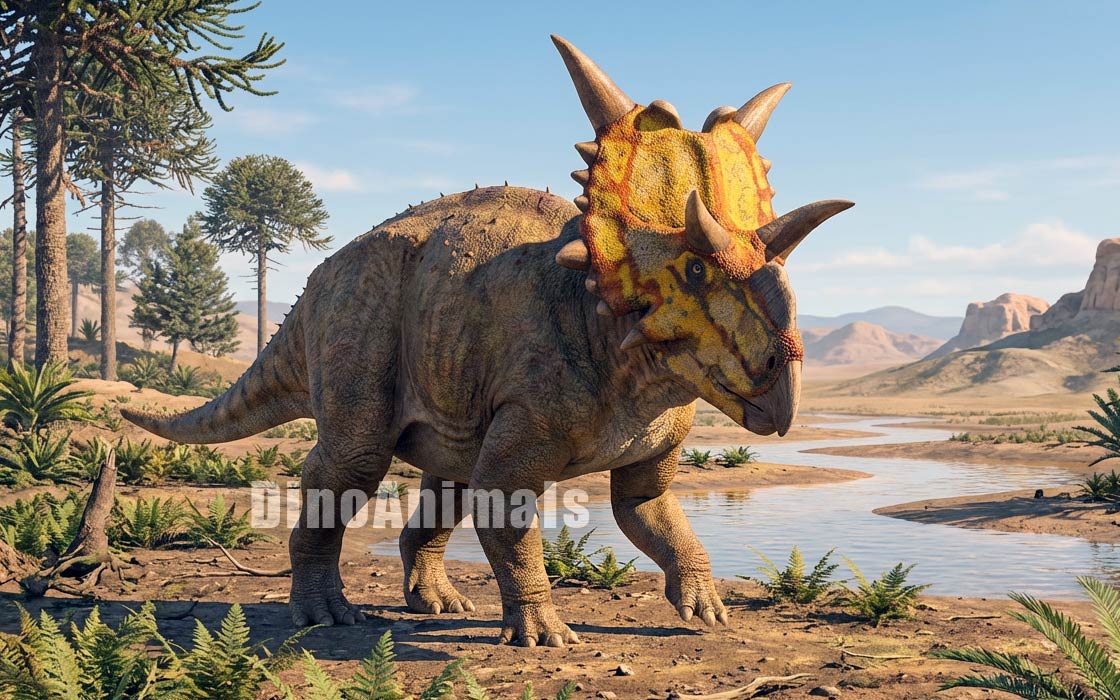 Xenoceratops foremostensis by DinoAnimals