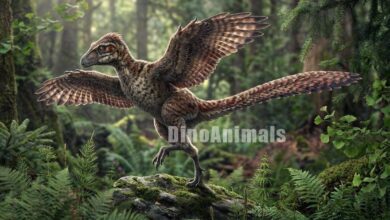 Yixianosaurus longimanus by DinoAnimals