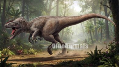 Yutyrannus huali by DinoAnimals