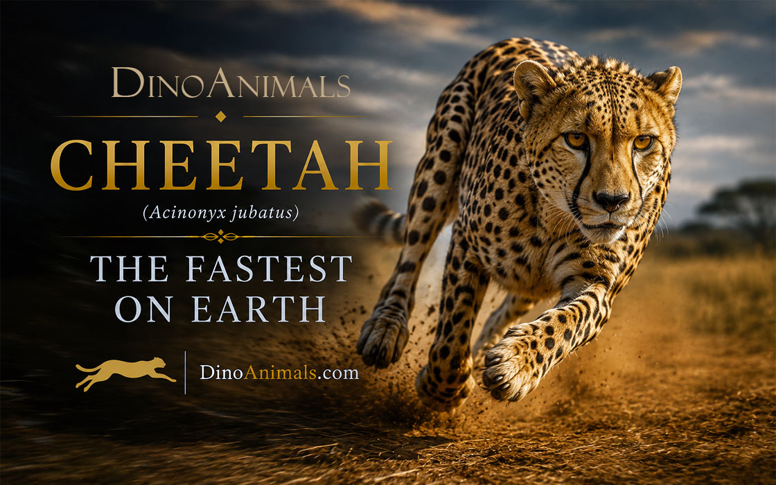 Cheetah (Acinonyx jubatus)