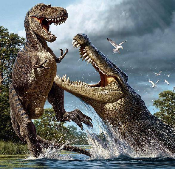 Deinosuchus and Sarcosuchus – Double Whammy! – Dinosaurs Made Easy