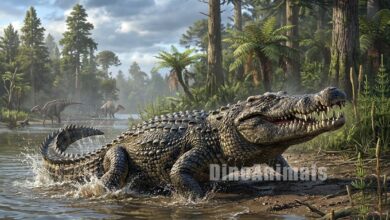 Deinosuchus by DinoAnimals