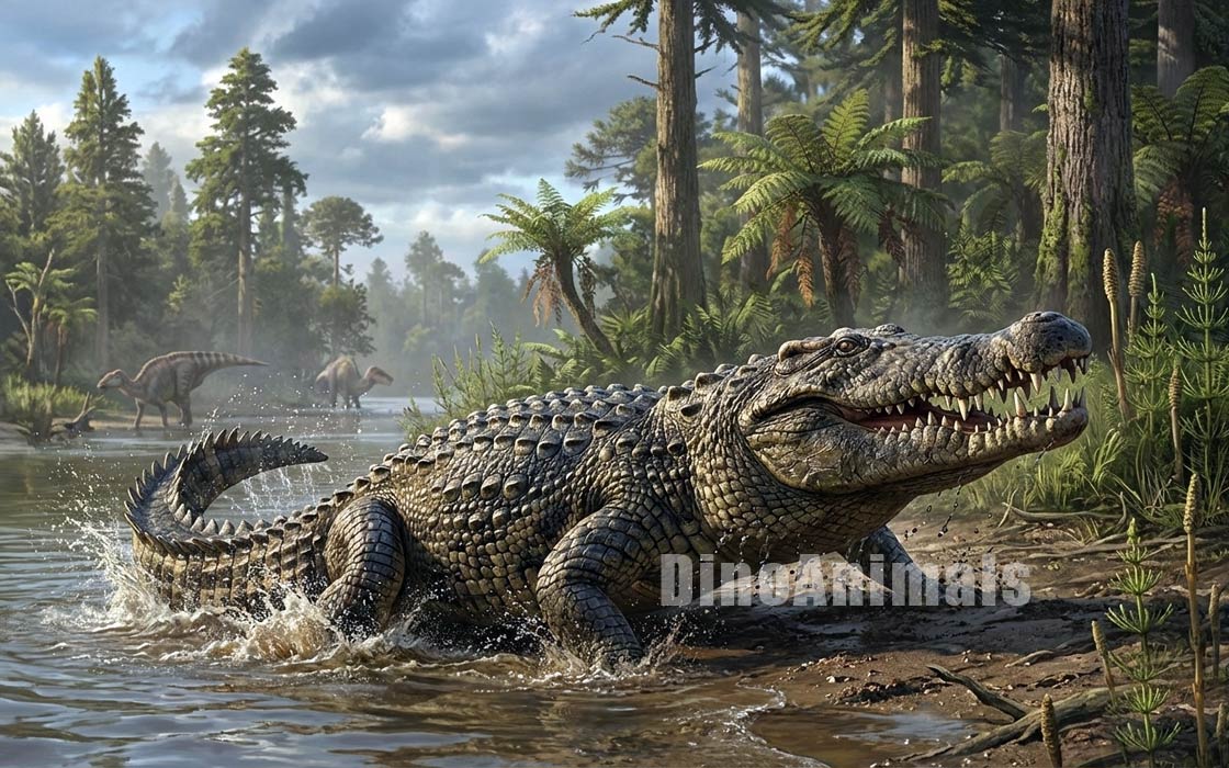 Deinosuchus by DinoAnimals