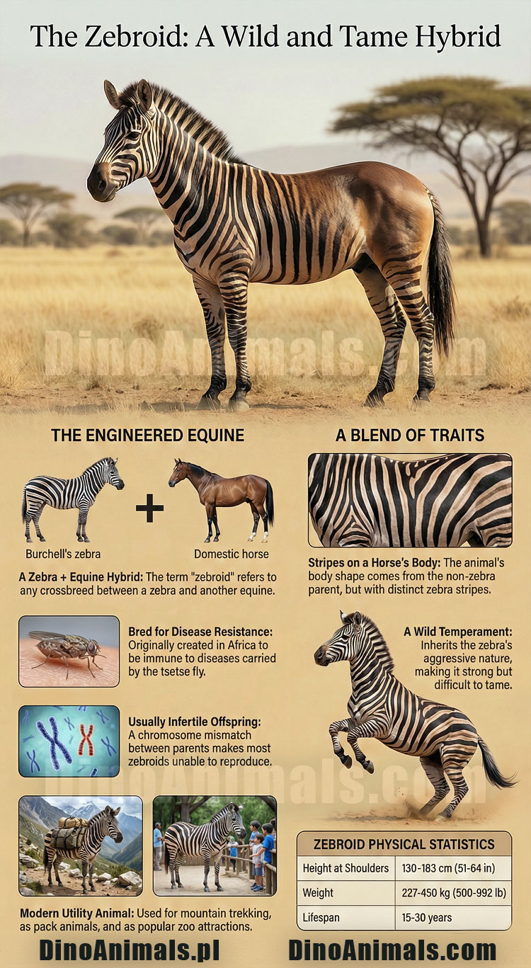 Zebroid by DinoAnimals.com