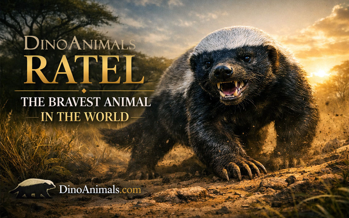 Ratel, honey badger (Mellivora capensis)