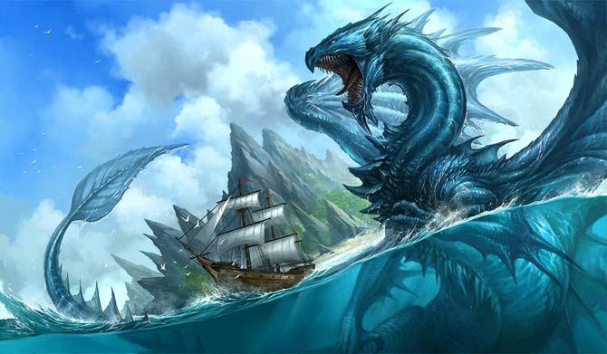 Giant snakes and sea monsters – myths and facts | DinoAnimals.com