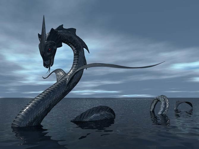 Giant Snakes And Sea Monsters Myths And Facts Dinoanimals Com