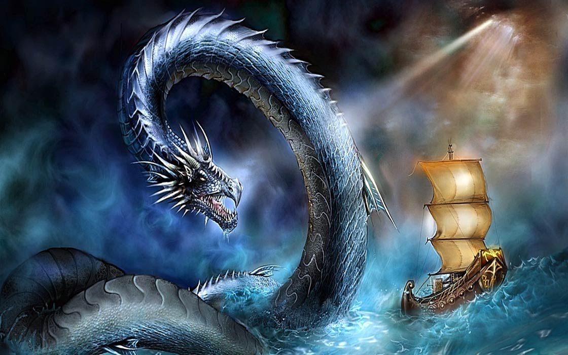 Giant Snakes And Sea Monsters Myths And Facts DinoAnimals