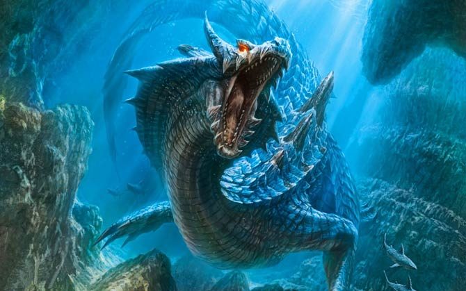 Giant Sea Serpent