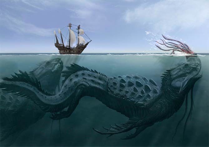 Giant snakes and sea monsters – myths and facts 