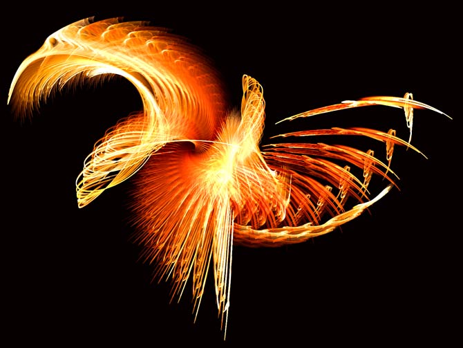 Phoenix and Roc – mythological birds 