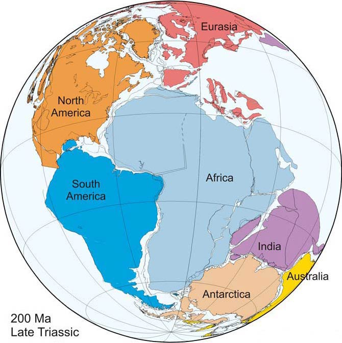 Pangaea Pangea Supercontinent