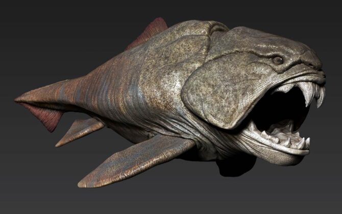 extinct dinosaur fish