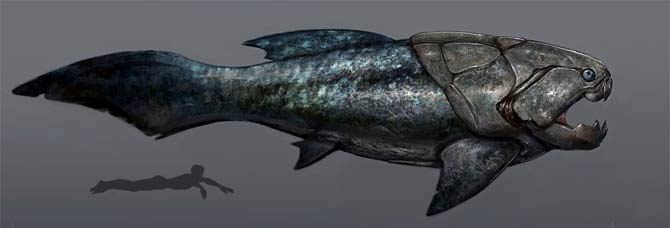 Ocean predator I just discovered. Reminds me of dunkleosteus in a