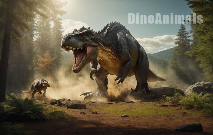 Giganotosaurus vs. T. Rex: a big dinosaur battle