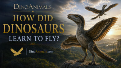 How did dinosaurs learn to fly