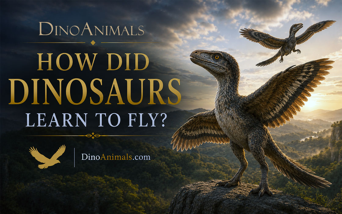 How did dinosaurs learn to fly